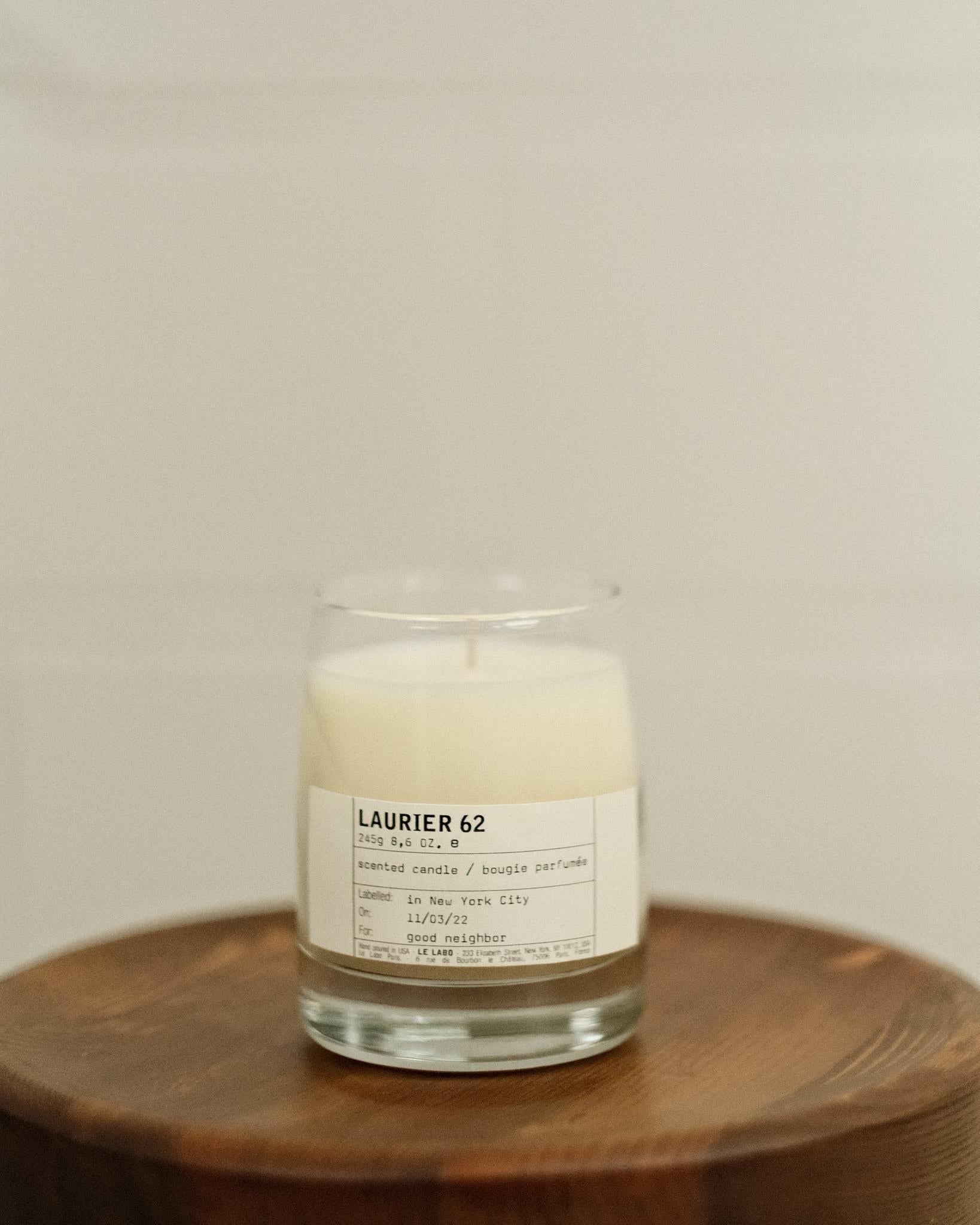 laurier 62 classic candle