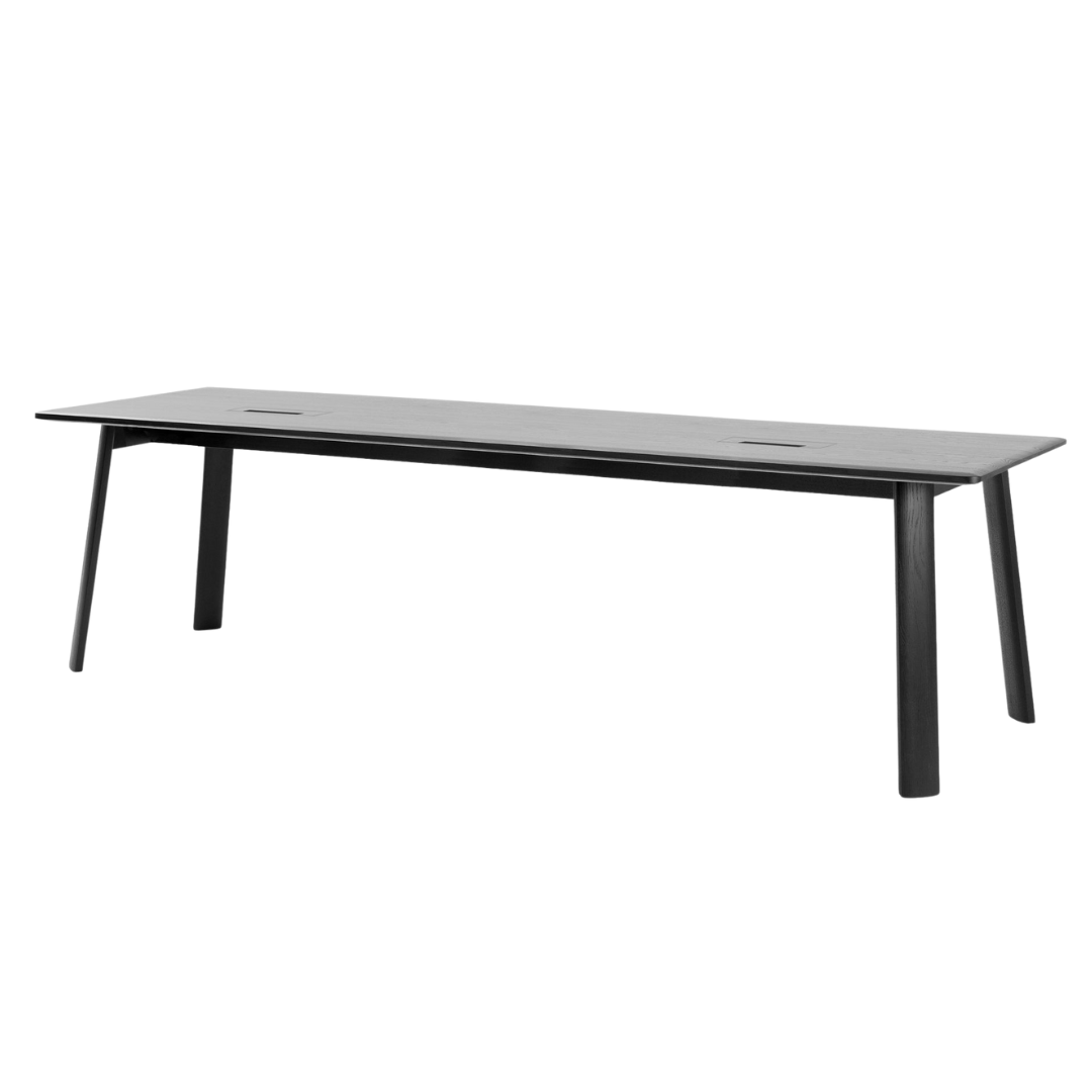 alle conference table 118" in black