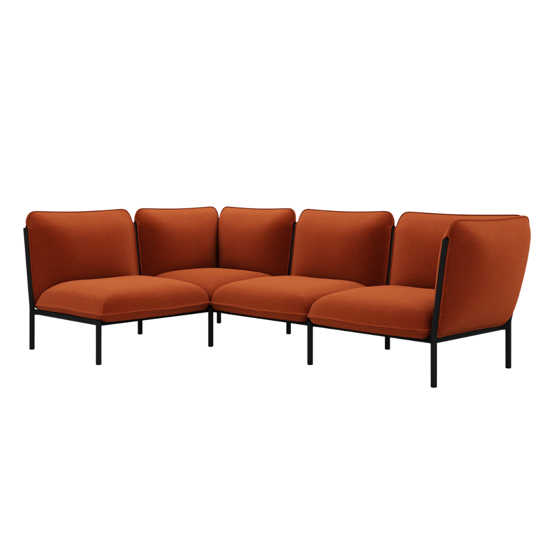 kumo modular corner sofa left + armrest