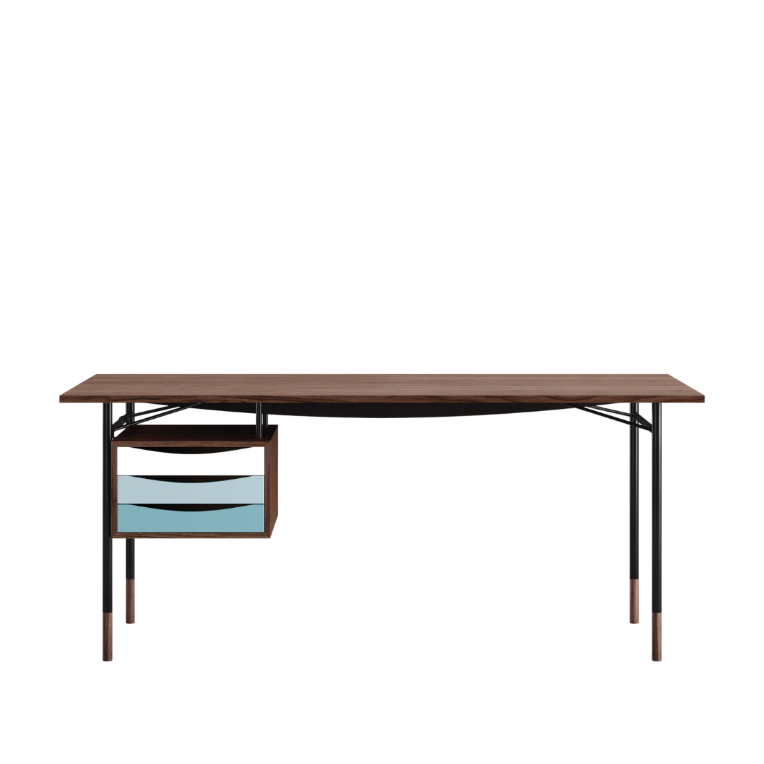 the nyhavn desk in walnut