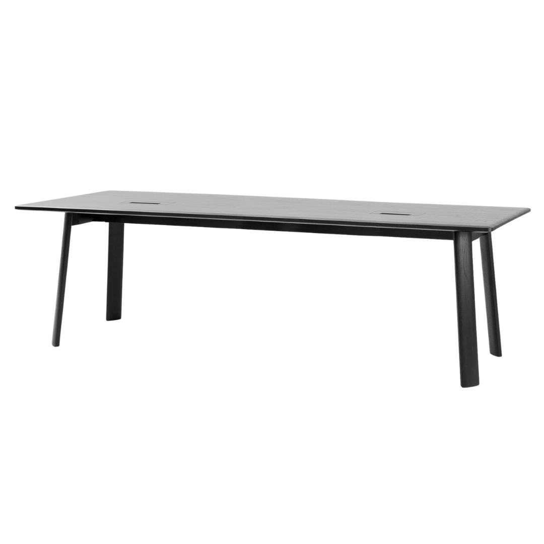 alle conference table 98" in black