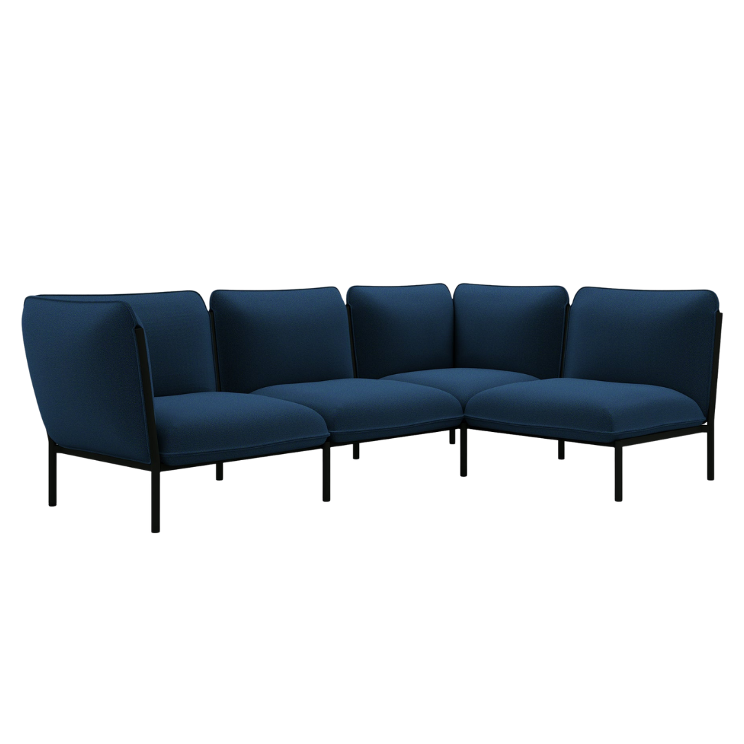 kumo modular corner sofa right + armrest
