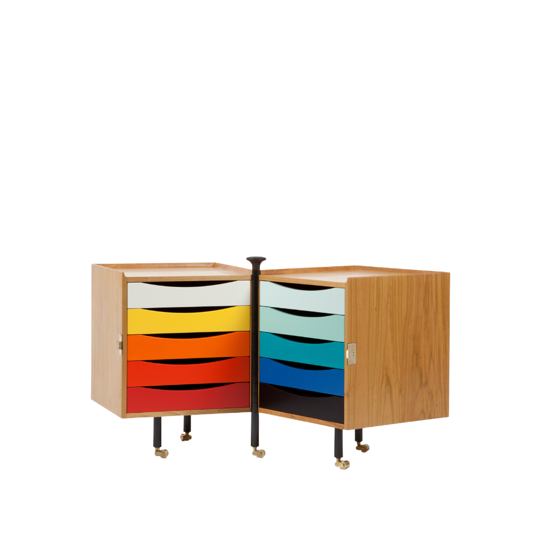 glove cabinet in japanese cherry