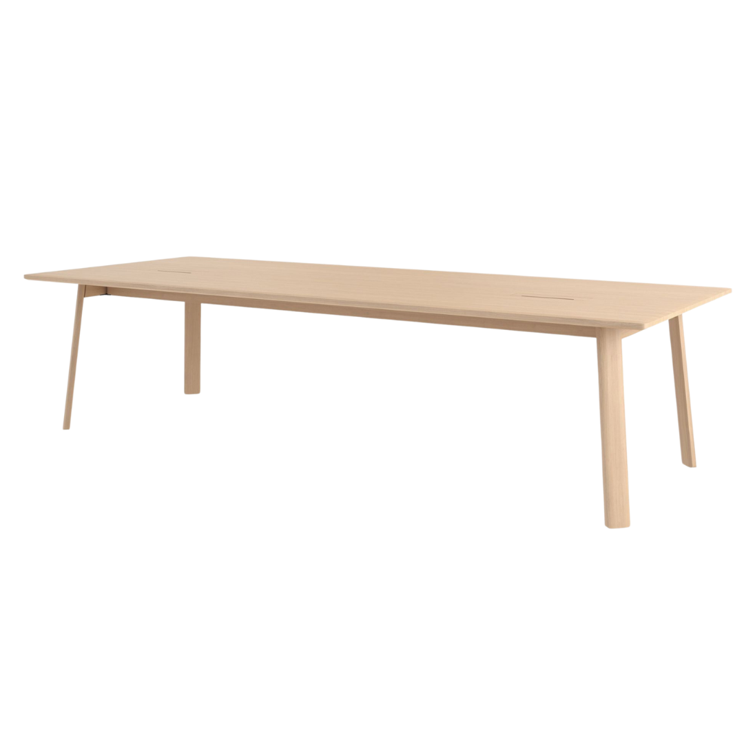 alle conference table 118" in natural