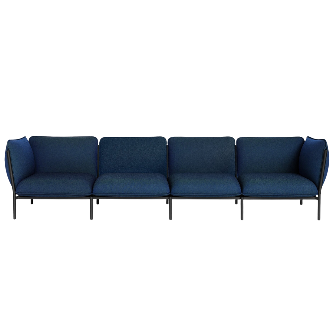 kumo modular 4-seater sofa + armrests