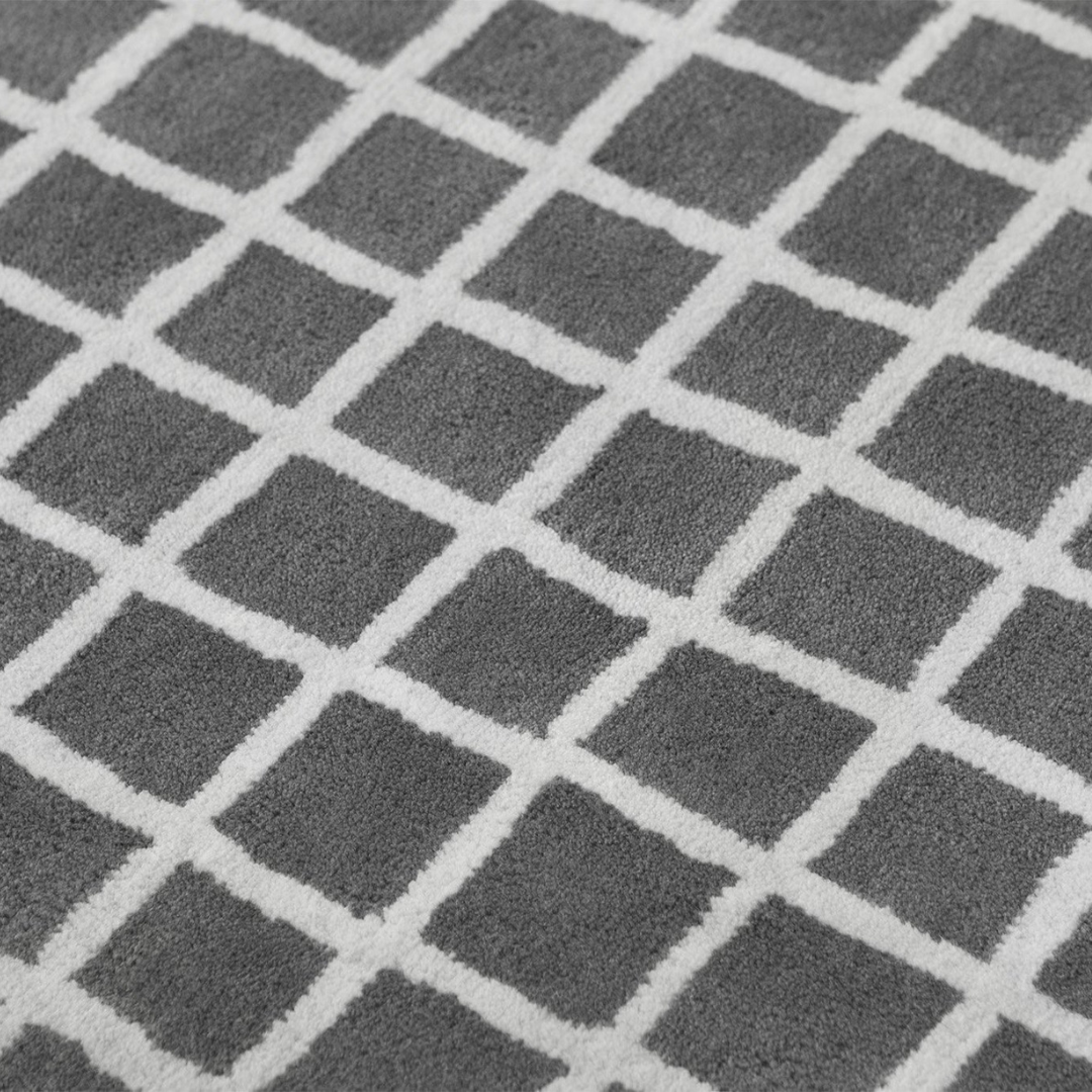 grid rug large